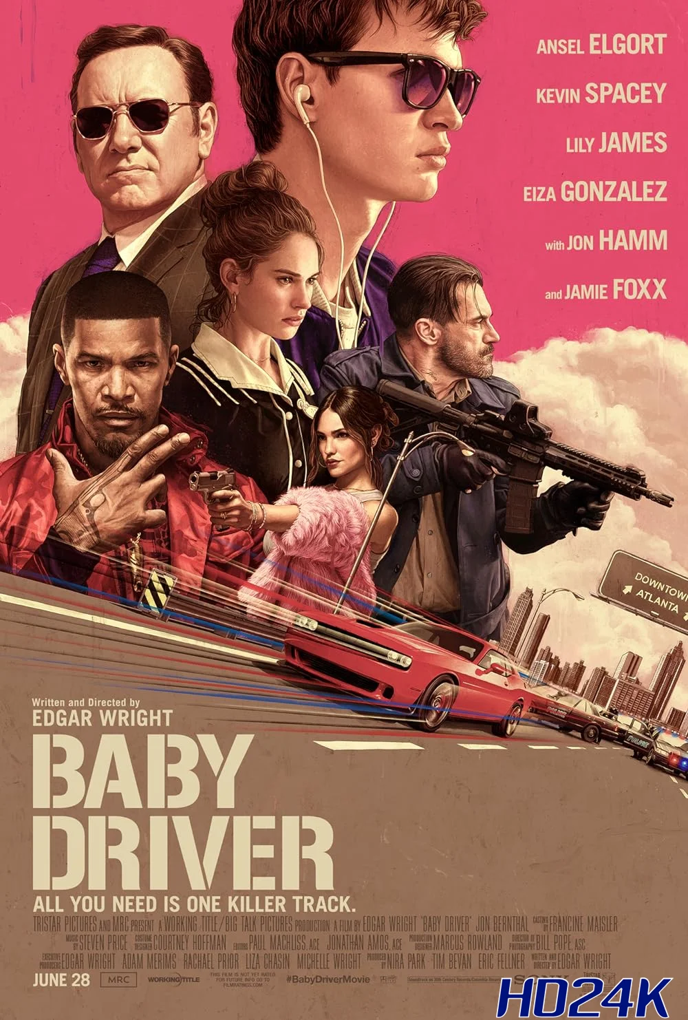 ดูหนัง Baby Driver จี้ เบบี้ ปล้น (2017)