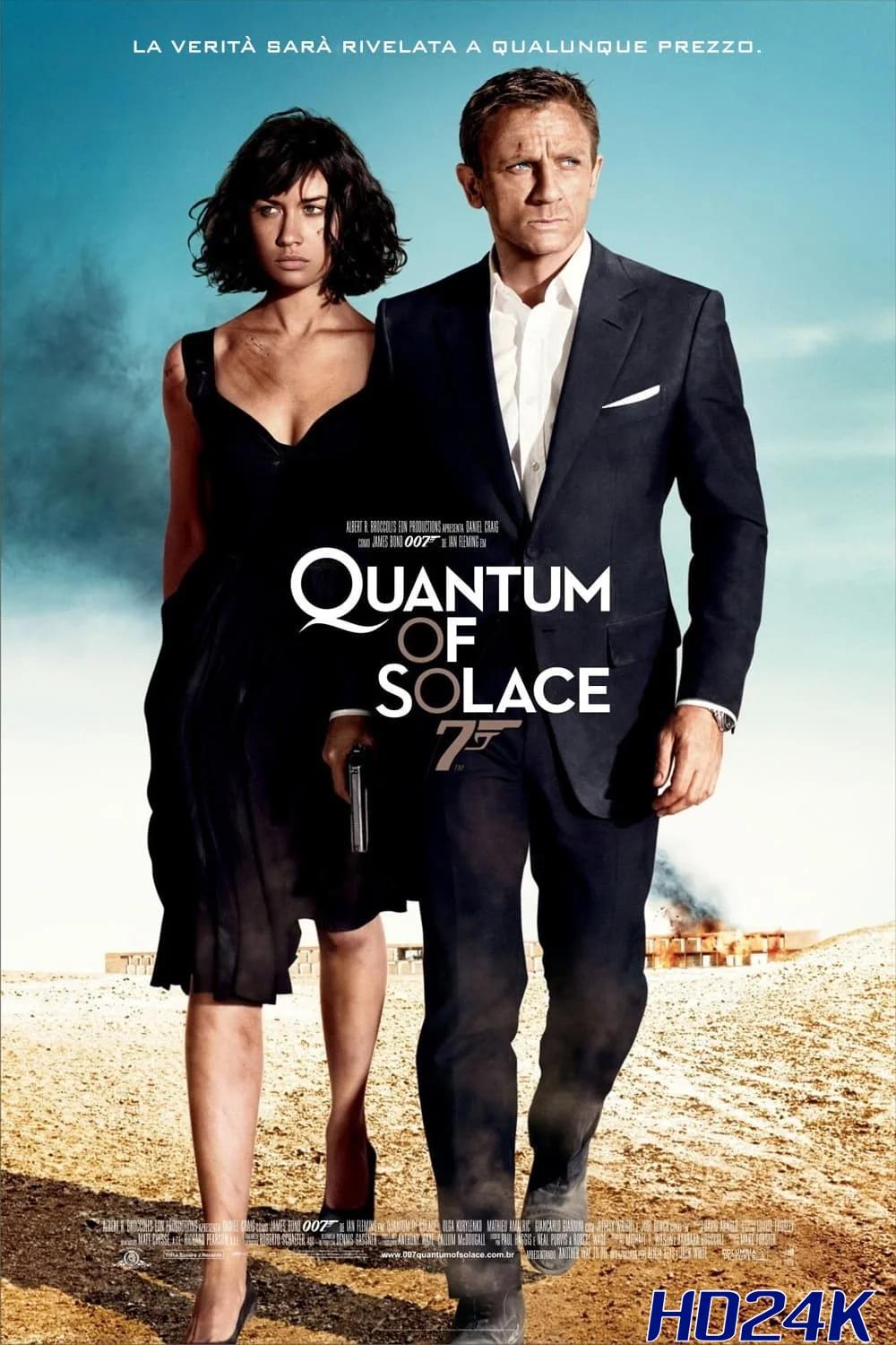 ดูหนัง Quantum of Solace 007 พยัคฆ์ร้ายทวงแค้นระห่ำโลก (2008) (James Bond 007 ภาค 22)