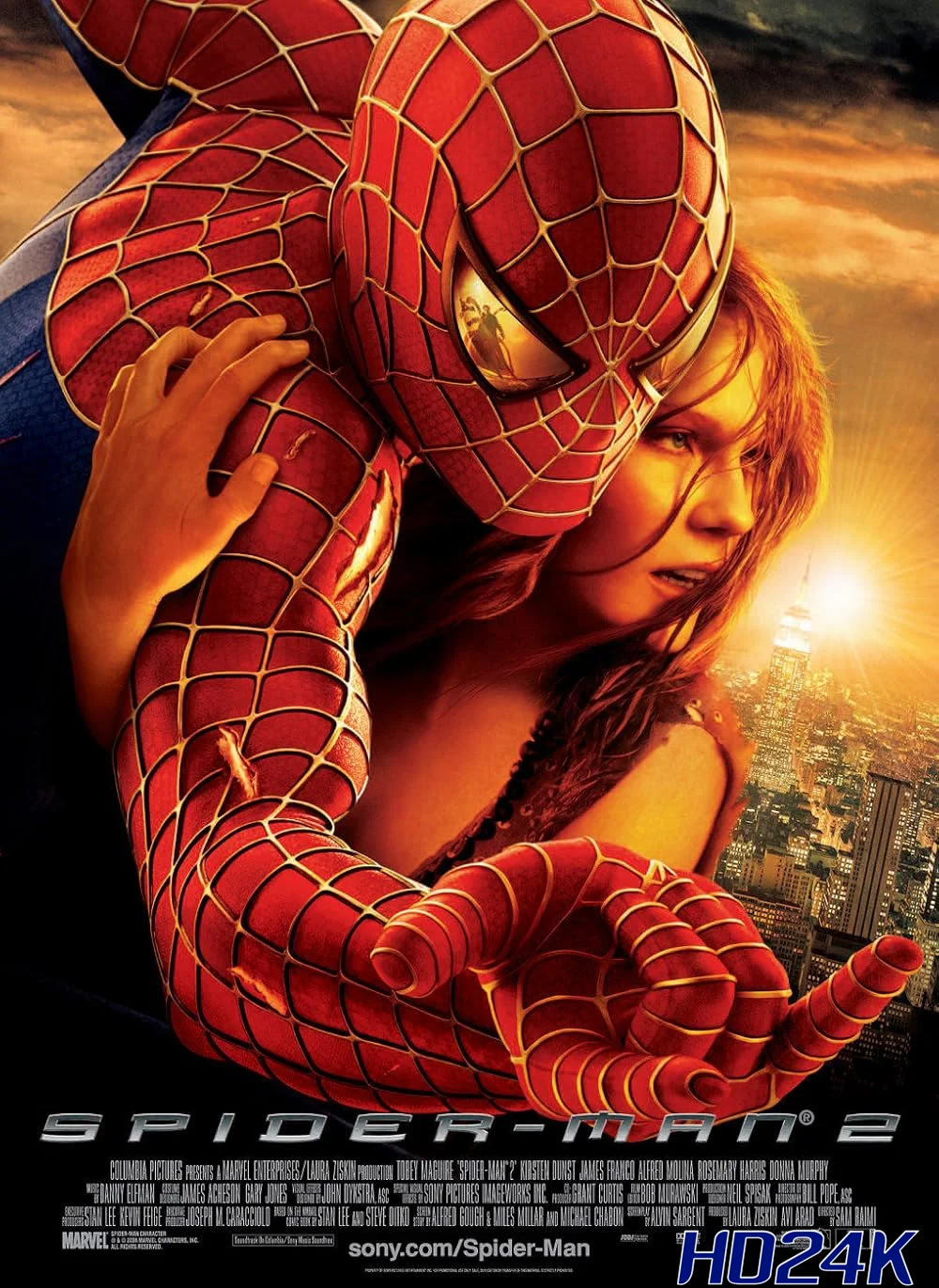ดูหนัง Spider Man 2  ไอ้แมงมุม (2004)